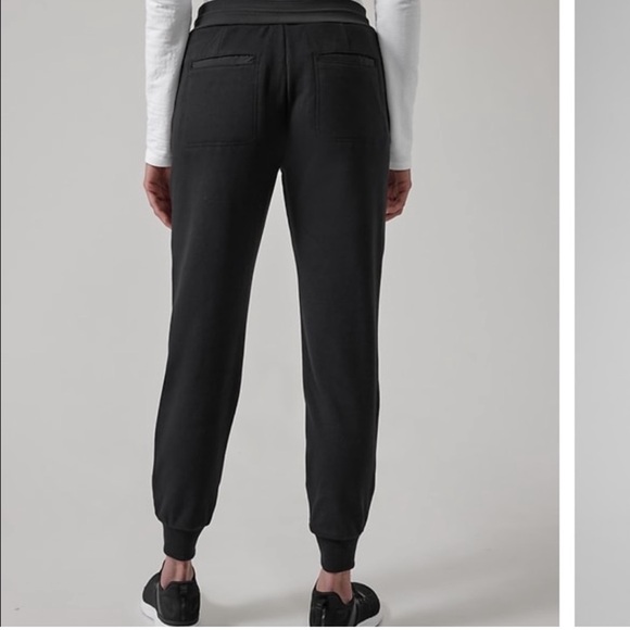 NWT Athleta Apres Ski Down Jogger || Black - Picture 4 of 8